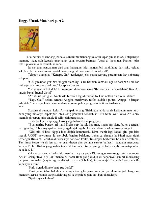 Ebook Jingga Dan Senja Gratis